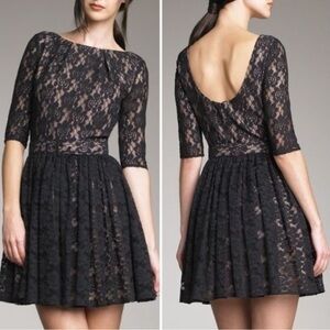RACHEL ZOE Lace Short Sleeve Dress Size 0